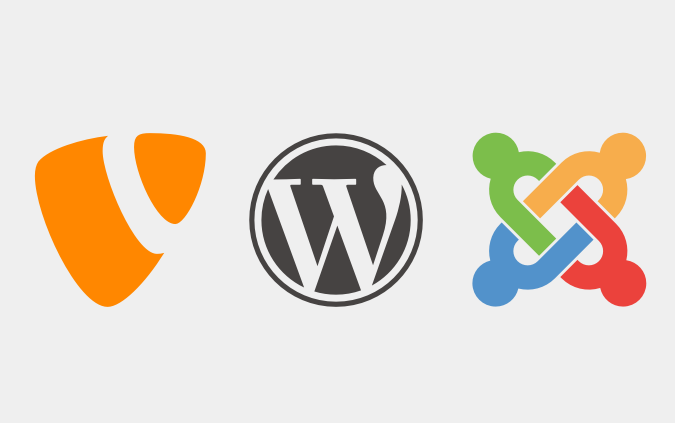 CMS Vergleich - Wordpress, Typo 3, Joomla