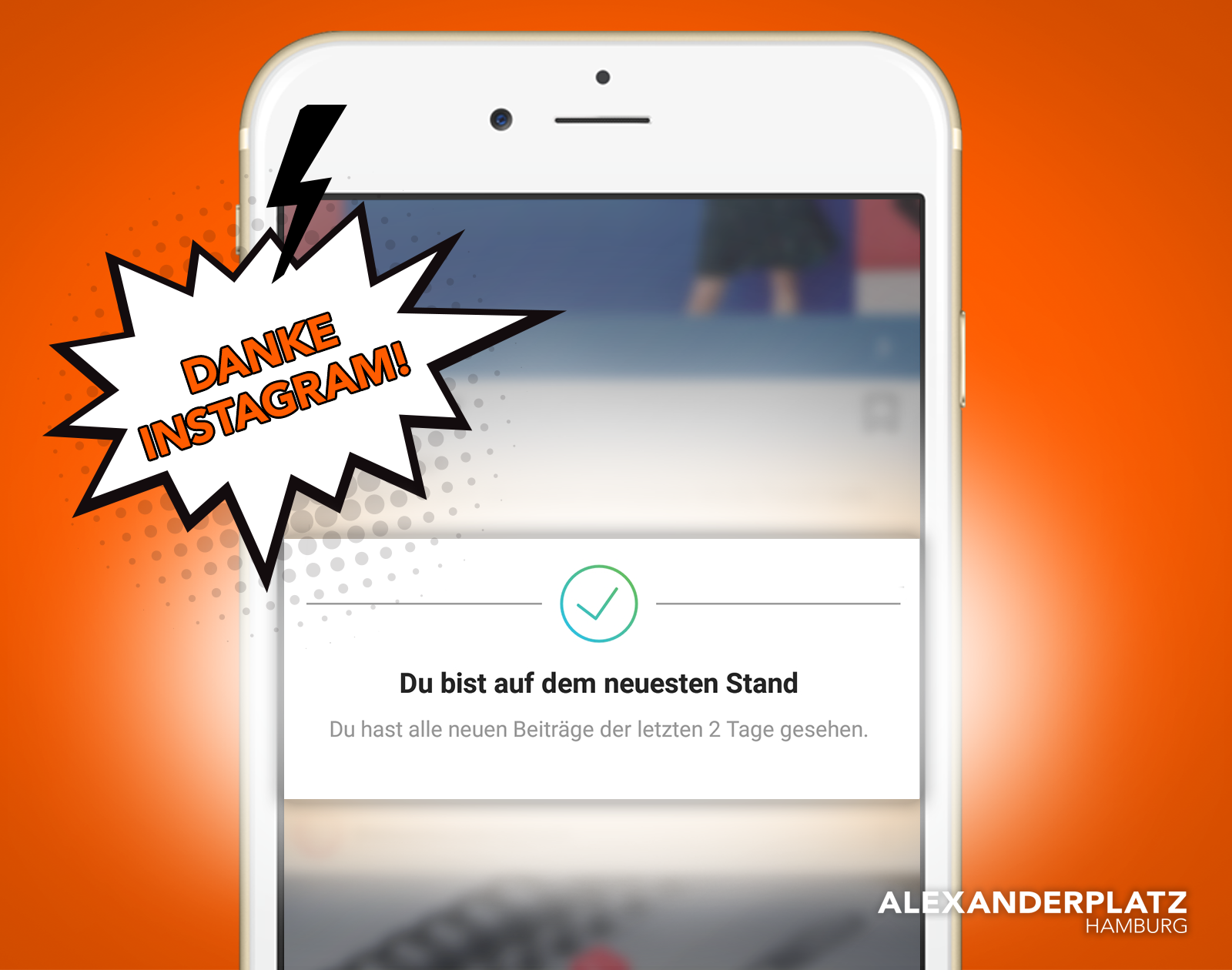 Instagram du bist auf dem neuesten Stand